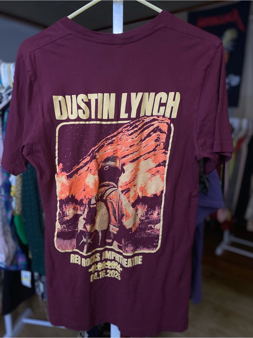Dustin Lynch Graphic Tee - Red Rocks